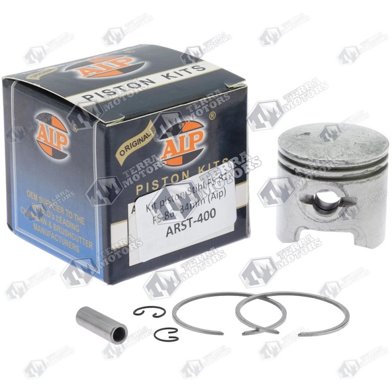 Kit piston motocoasa Stihl FS 81, FS 86, FS 88 34mm (Aip) 